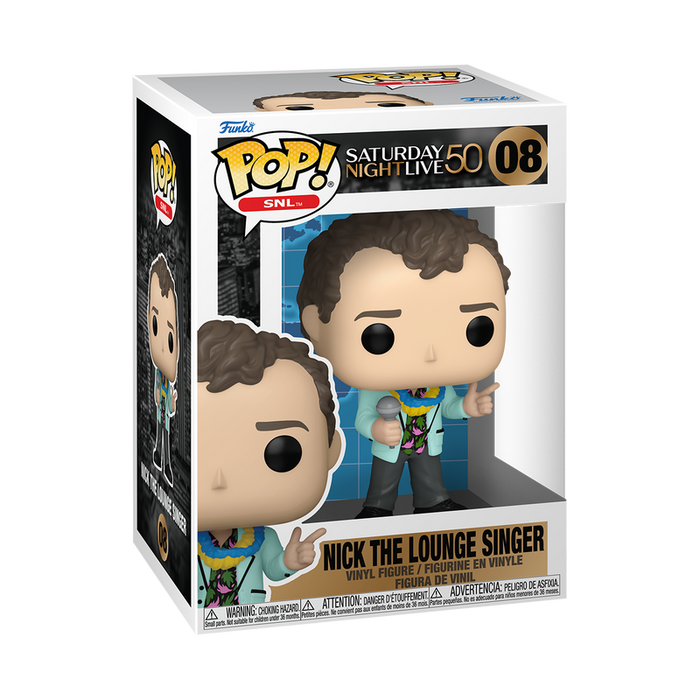 Funko Pop TV: Saturday Night Live 50 Aniversario - Nick The Lounge Singer