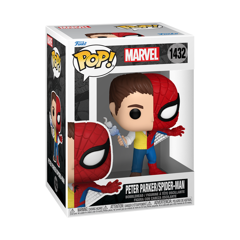 Funko Pop Marvel: Splits - Peter Parker Spider-Man