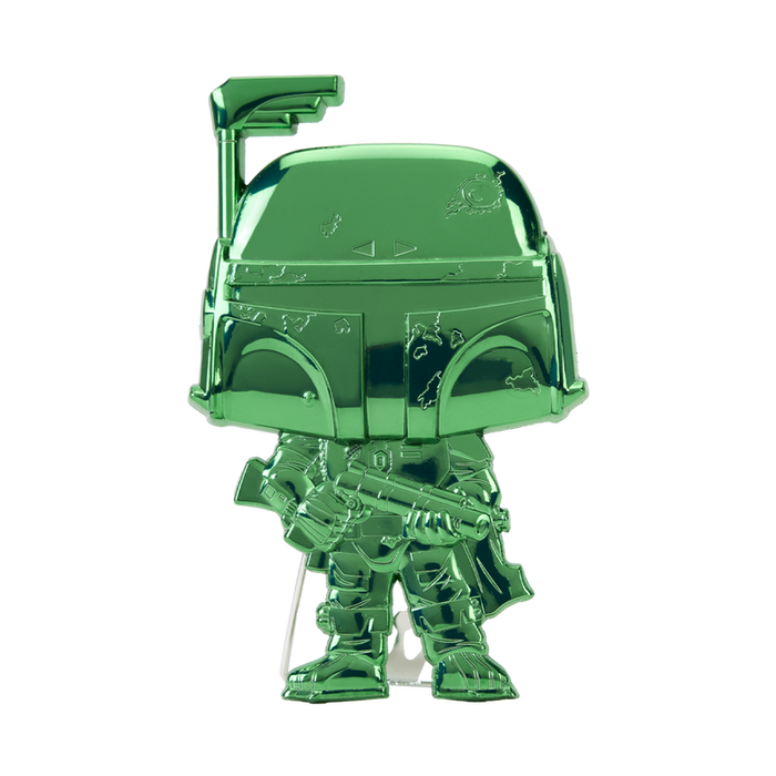 Funko Pop Pin: Star Wars Dark Side - Boba Fett Neon Pin Esmaltado