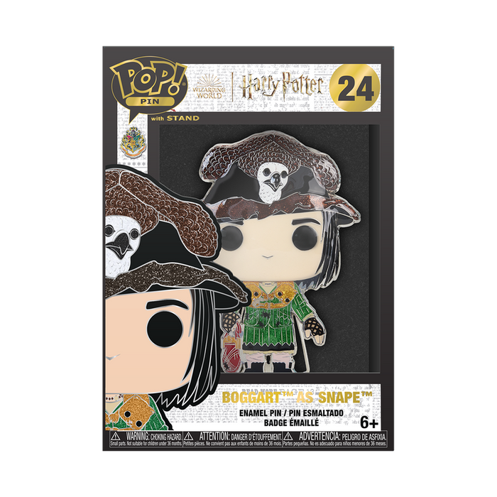 Funko Pop Pin: Harry Potter Prisionero De Azkaban 20 Aniversario - Boggart Como Snape Pin Esmaltado