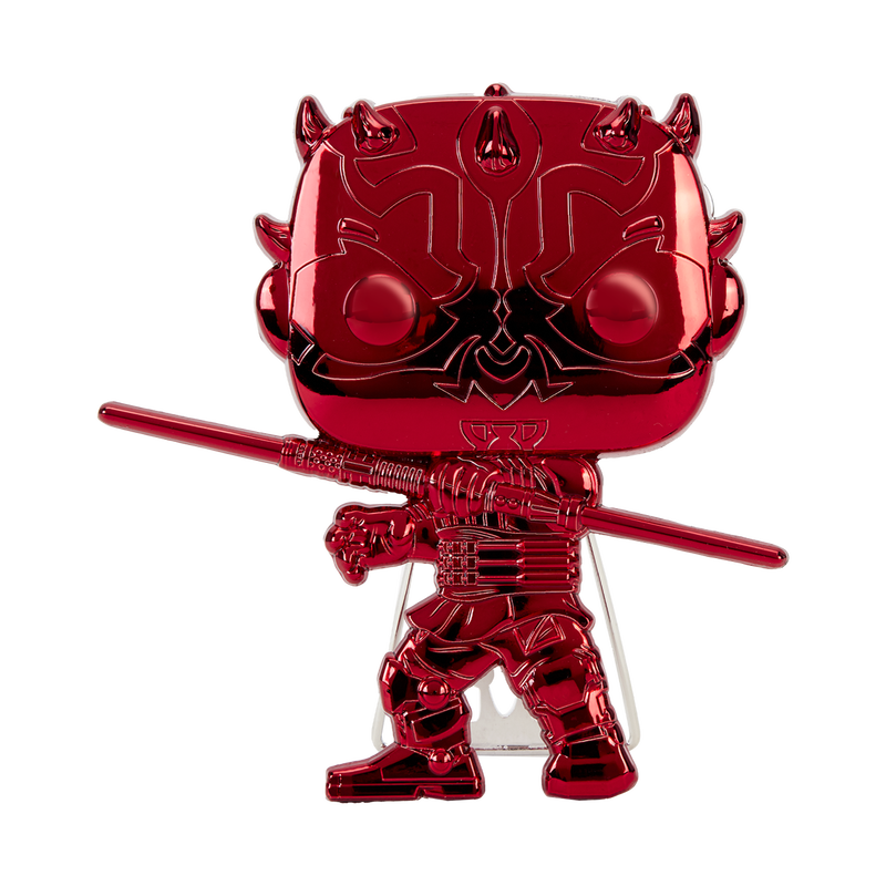 Funko Pop Pin: Star Wars Dark Side - Darth Maul Neon Pin Esmaltado ...