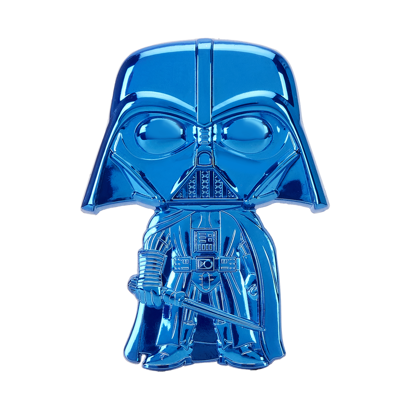 Funko Pop Pin: Star Wars Dark Side - Darth Vader Azul Pin Esmaltado ...