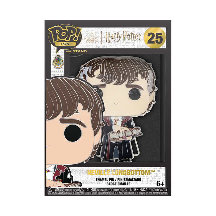 Funko Pop Pin: Harry Potter Prisionero De Azkaban 20 Aniversario - Neville Longbottom Pin Esmaltado