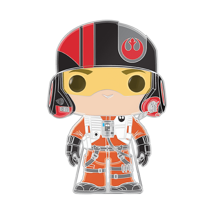 Funko Pop Pin: Star Wars - Poe Dameron Esmaltado