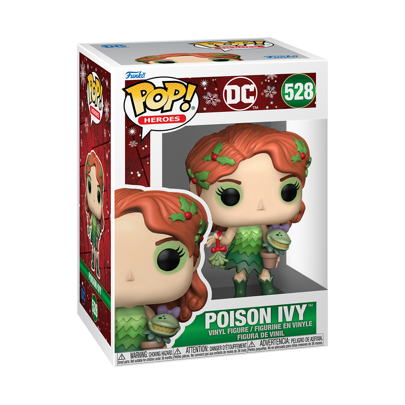 Funko Pop Heroes: DC Comics Holiday 2024 - Poison Ivy Con Muerdago