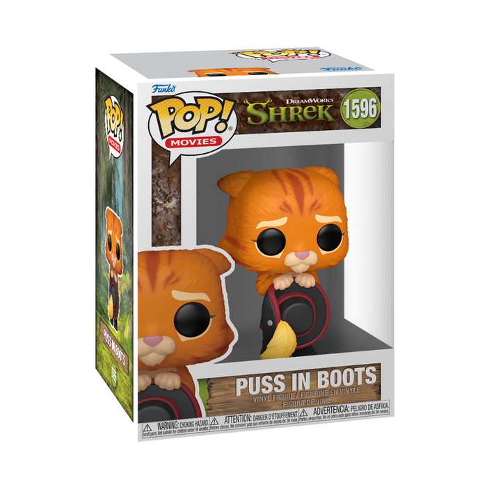 Funko Pop Movies: Shrek DreamWorks 30 Aniversario - Gato Con Botas