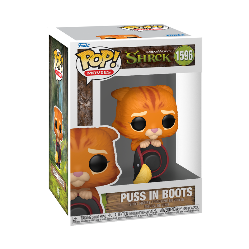 Funko Pop Movies: Shrek DreamWorks 30 Aniversario - Gato Con Botas