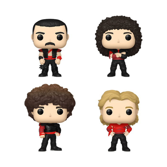 Funko Pop Rocks: Queen - Radio Gaga 4 Pack