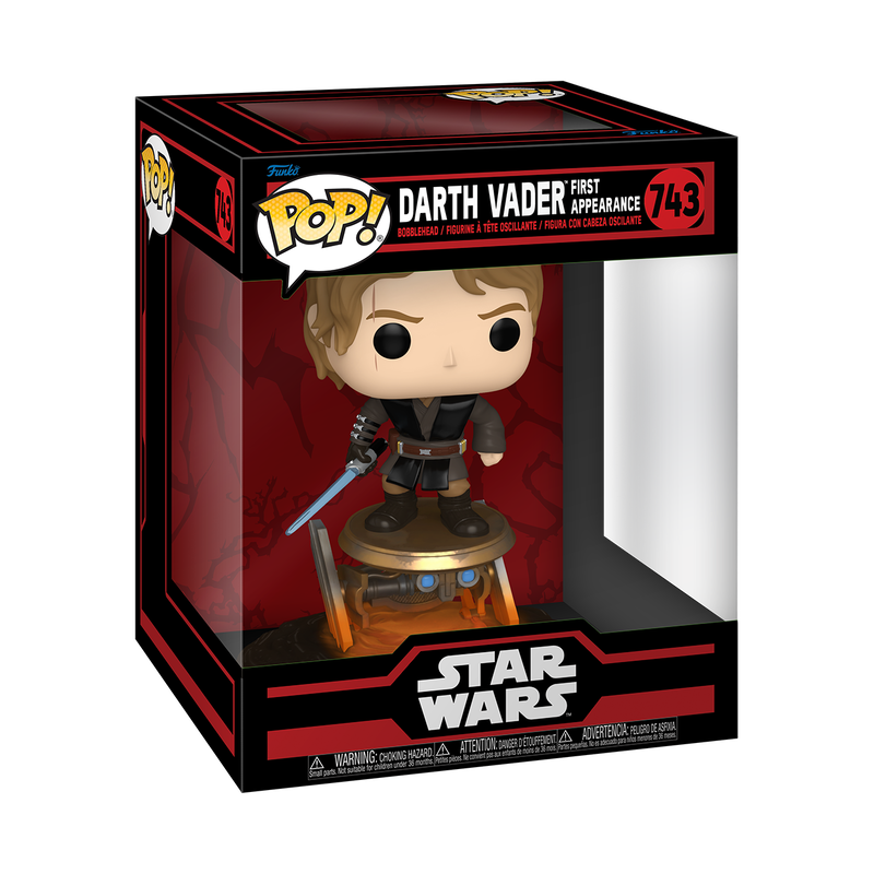 Funko Pop Ride Deluxe: Star Wars The Dark Side - Darth Vader Primera Apariencia