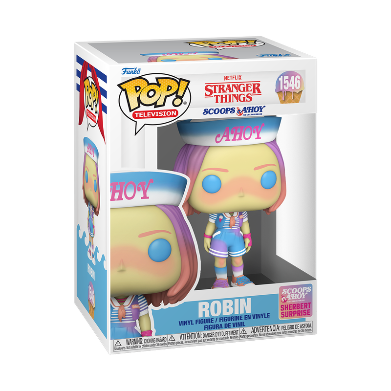 Funko Pop TV: Stranger Things - Robin Scoops Ahoy Sherbert Surprise