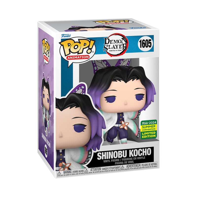 Funko Pop Animation Demon Slayer Shinobu Kocho Exclusivo SDCC 2024