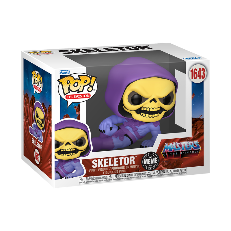 Funko Pop Animation: Los Amos Del Universo - Meme Skeletor