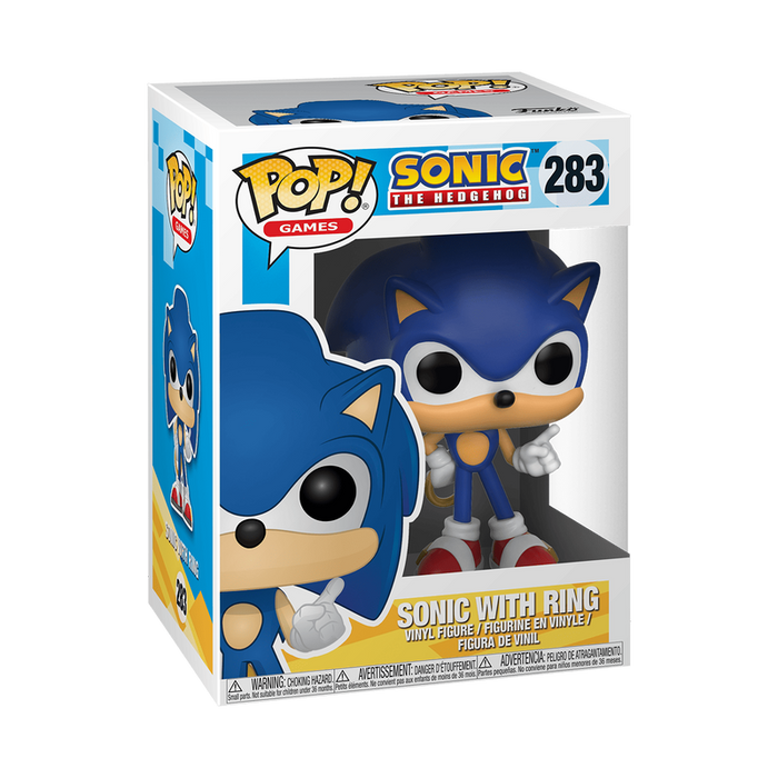 Funko Pop Games: Sonic The Hedgehog - Sonic Con Anillo