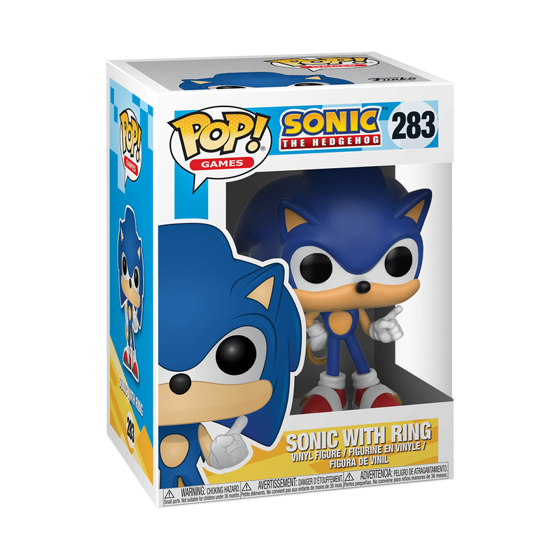 Funko Pop Games: Sonic The Hedgehog - Sonic Con Anillo