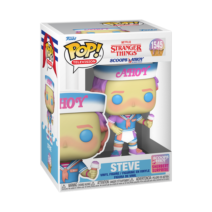 Funko Pop TV: Stranger Things - Steve Scoops Ahoy Sherbert Surprise