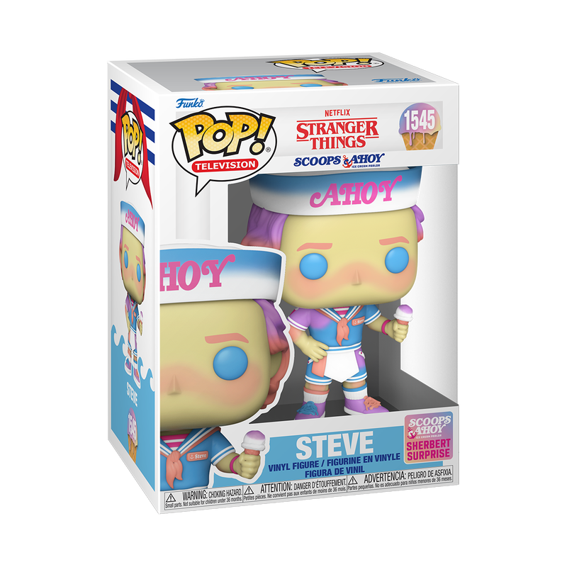 Funko Pop TV: Stranger Things - Steve Scoops Ahoy Sherbert Surprise