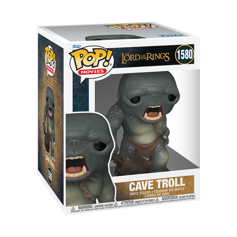 Funko Pop Super: The Lord Of The Rings - Troll de la Cueva 6 Pulgadas