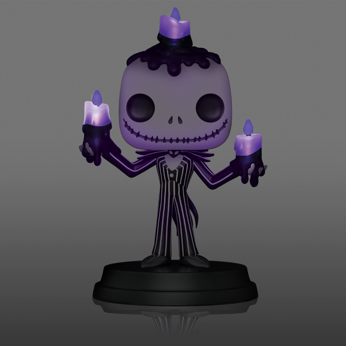 Funko Pop Super: Mundo De Jack - Jack Con Velas Electronico 6 Pulgadas