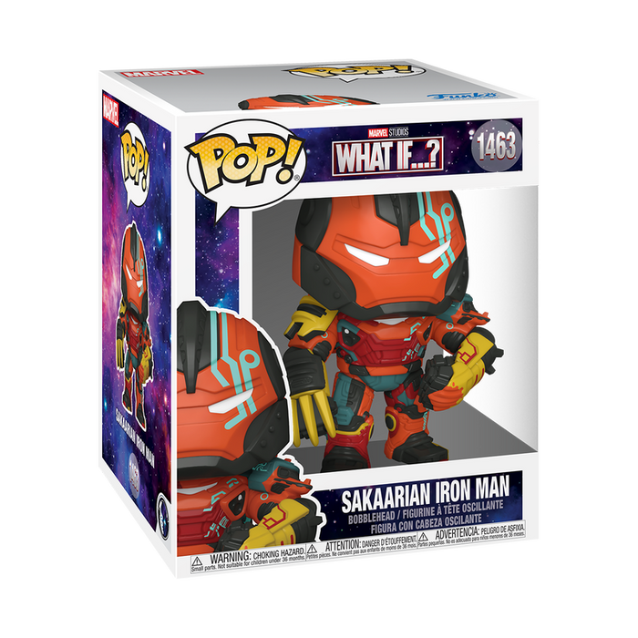 Funko Pop Super: Marvel What If 2 - Iron Man Sakaariano 6 Pulgadas