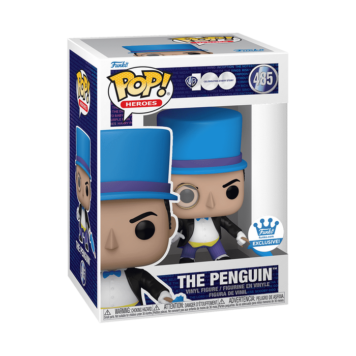 Funko Pop Heroes: Warner Bros 100 Aniversario - Pinguino Exclusivo Funko Shop