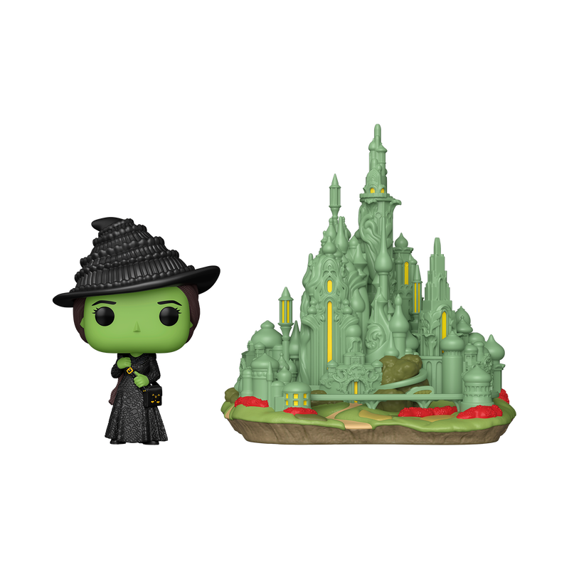 Funko Pop Town: Wicked - Elfaba y Ciudad Esmeralda