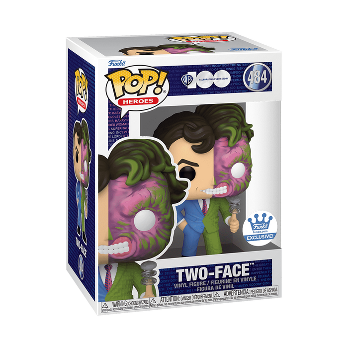 Funko Pop Heroes: Warner Bros 100 Aniversario - Dos Caras Exclusivo Funko Shop