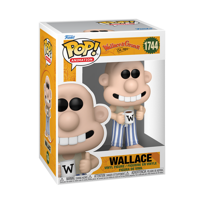 Funko Pop Animation: Wallace y Gromit - Wallace en Pijama