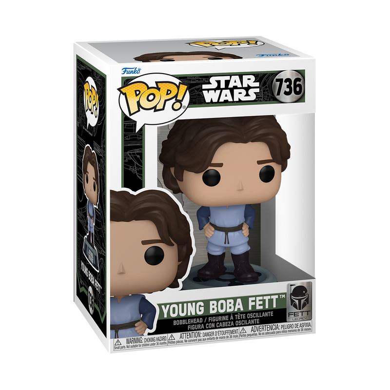 Funko Pop Star Wars: Legado De Jango Fett - Boba Fett Joven