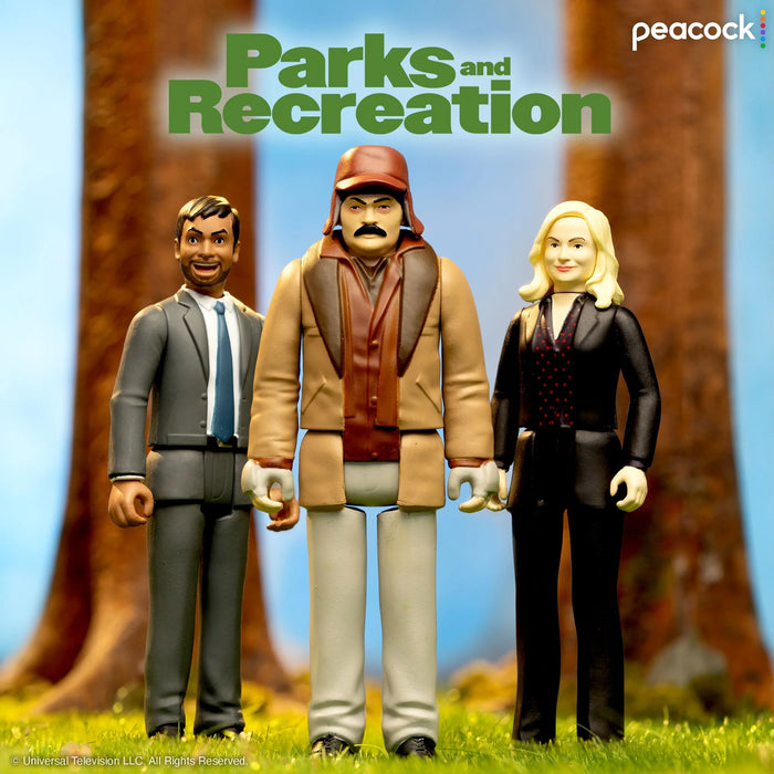 Super7 ReAction: Parks And Recreation - Leslie Knope Campaign Trail