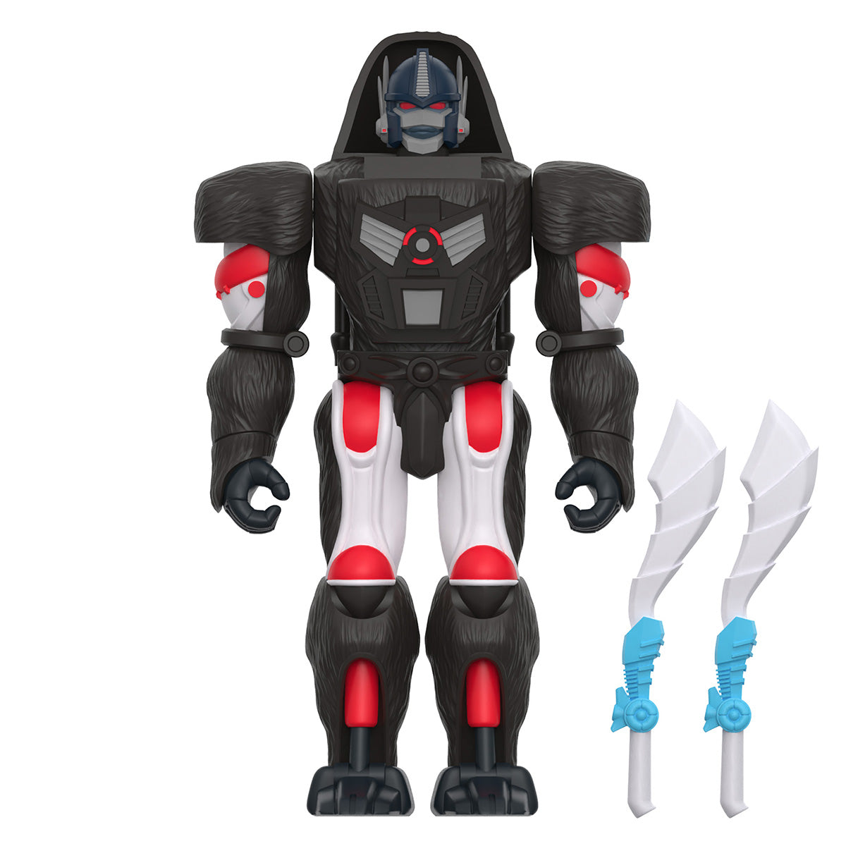 Super7 ReAction: Transformers Guerra de Bestias - Optimus Primal