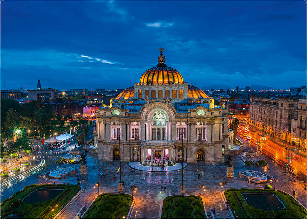 Ravensburger Rompecabezas Adultos: Mexico - Bellas Artes 1000 piezas