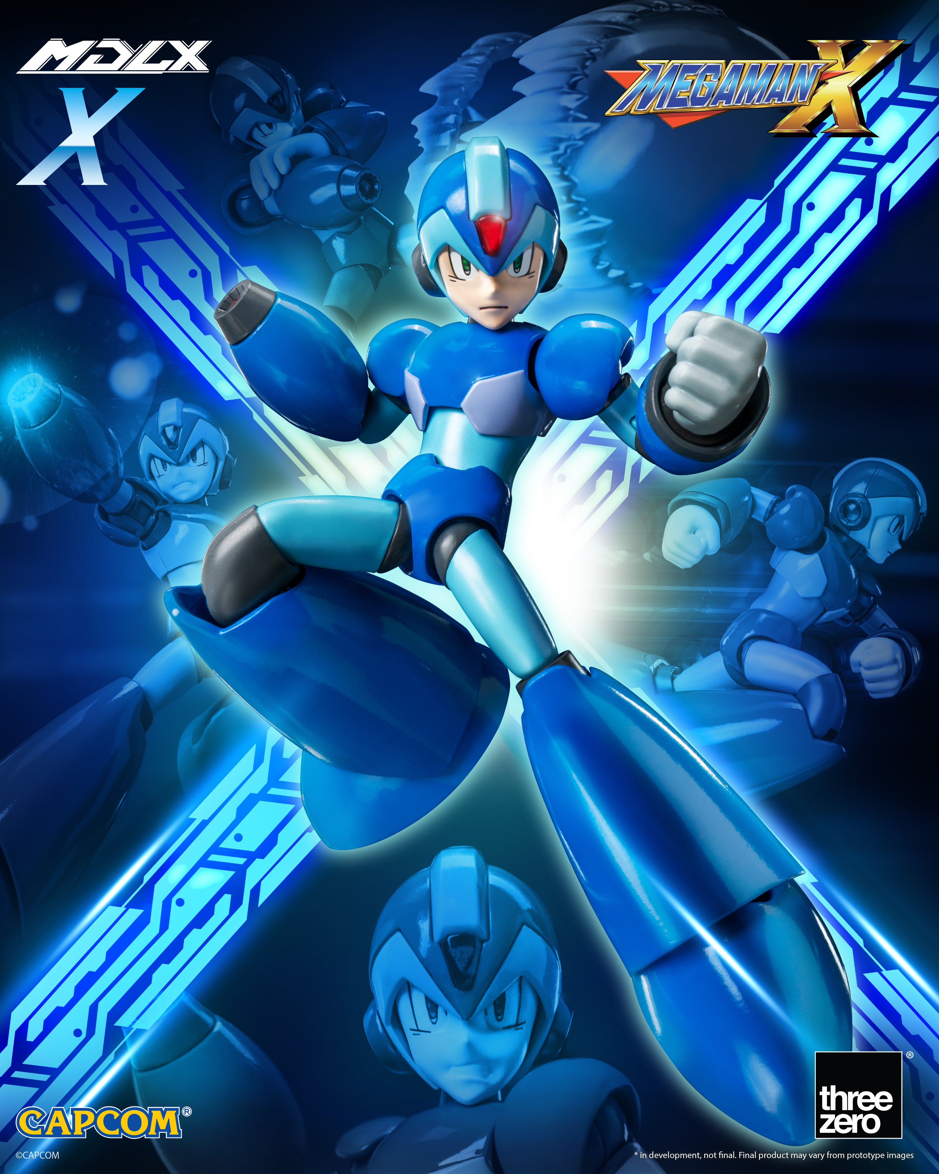 Threezero Mdlx X: Rockman X - Mega Man X