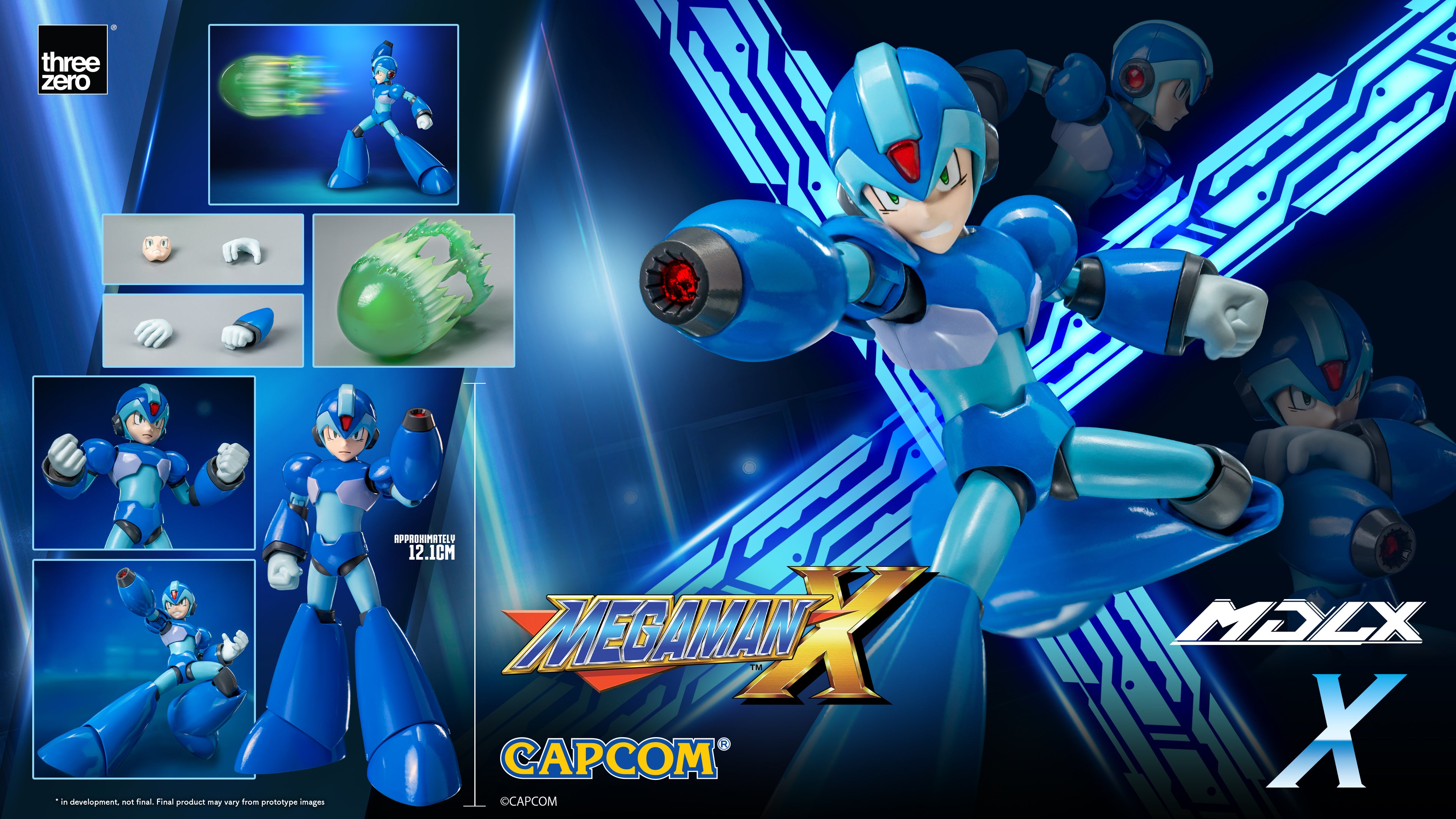 Threezero Mdlx X: Rockman X - Mega Man X