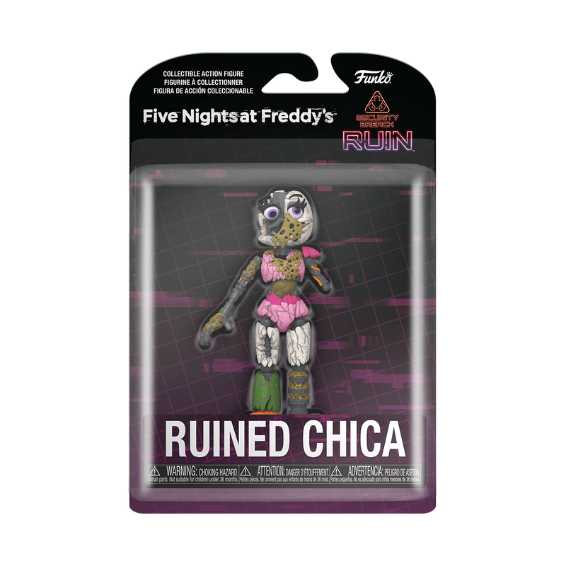 Funko Figura de Accion: Five Nights At Freddys Security Breach Ruin - Chica