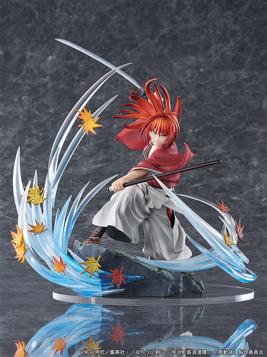 Proof Scale Figure: Rurouni Kenshin Meiji Kenkaku Romantan Kyoto Douran - Kenshin Himura Souryusen Escala 1/7