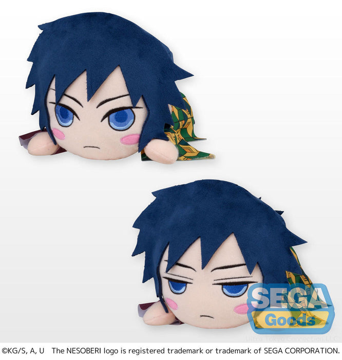 Sega Plushies Nesoberi Lay Down: Demon Slayer Kimetsu No Yaiba - Giyu Tomioka Peluche Sorpresa