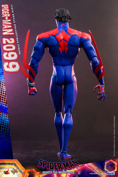 Hot Toys Movie Masterpiece Series: Marvel SpiderMan Across The Spider Verse - SpiderMan 2099 Escala 1/6