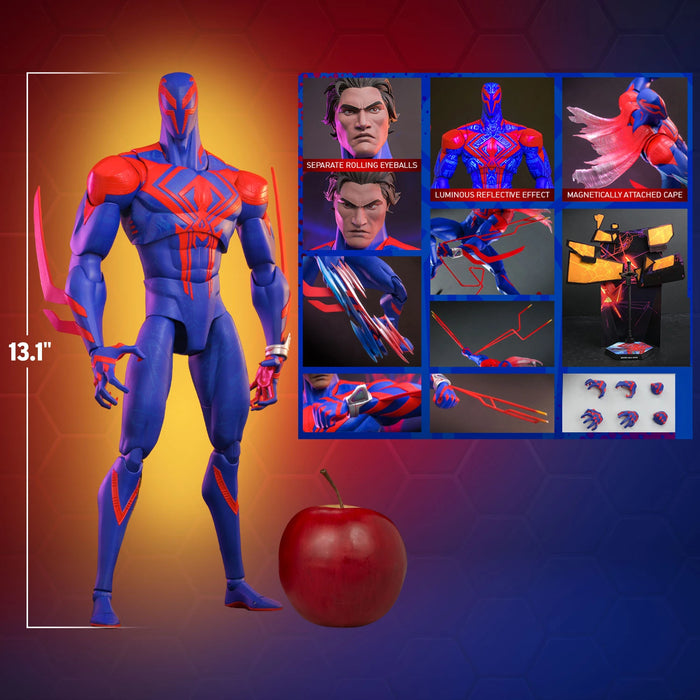 Hot Toys Movie Masterpiece Series: Marvel SpiderMan Across The Spider Verse - SpiderMan 2099 Escala 1/6