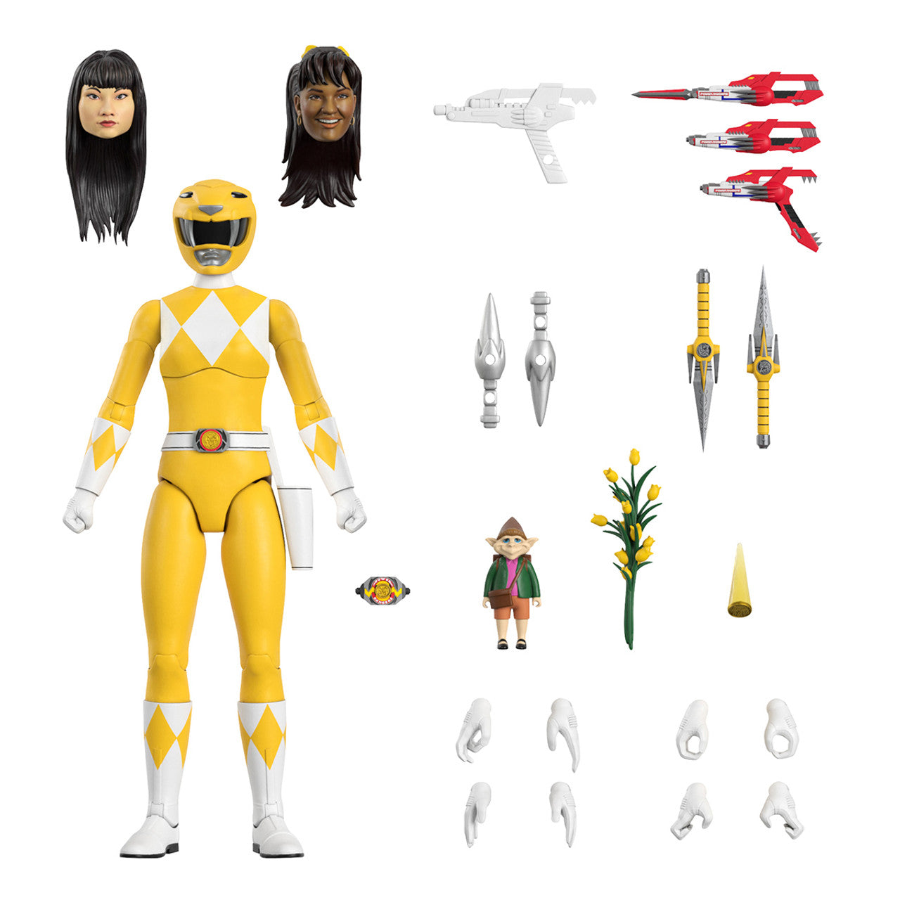 Super7 Ultimates: Power Rangers - Yellow Ranger