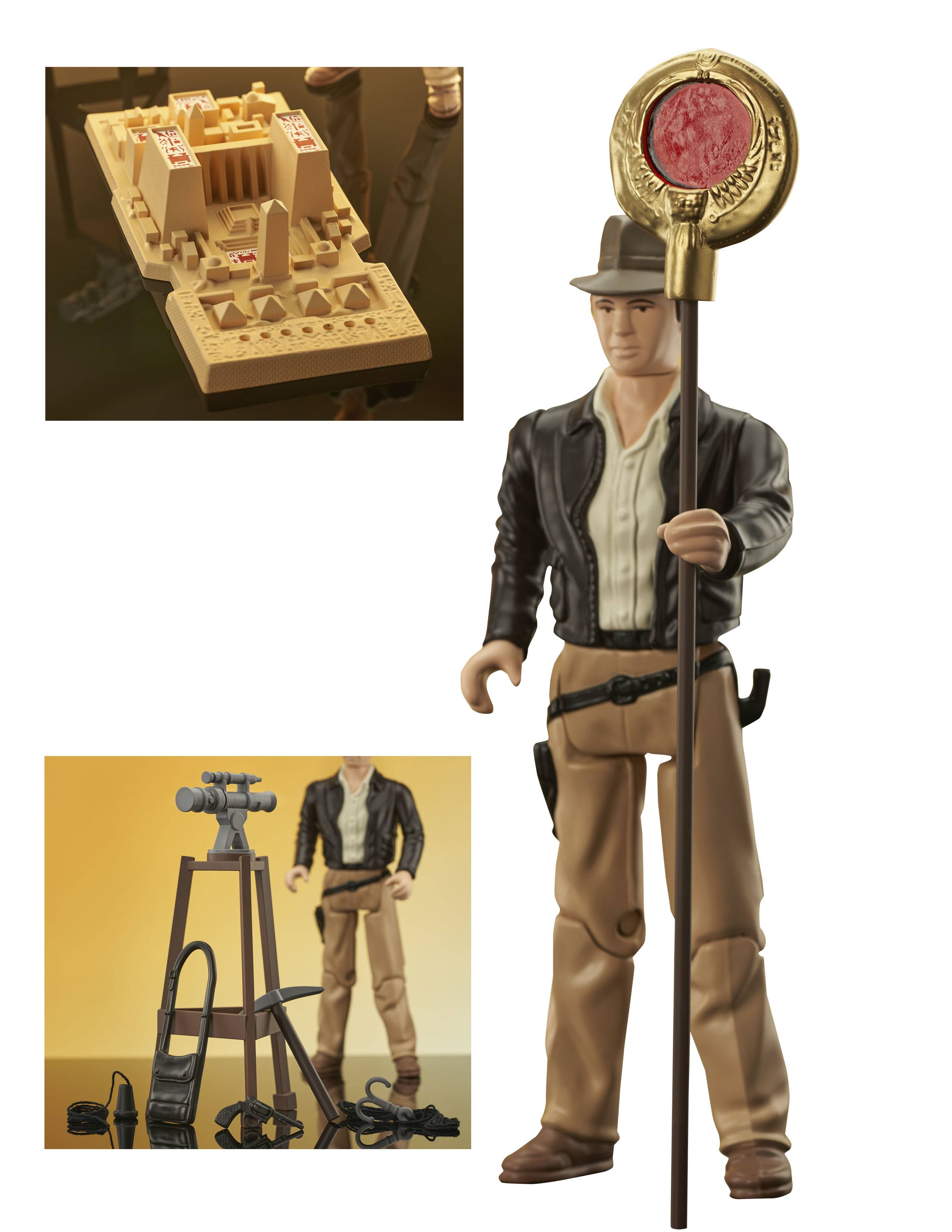 Diamond Select Toys Jumbo Figure: Indiana Jones - Play Set 12 Pulgadas Exclusivo SDCC 2023