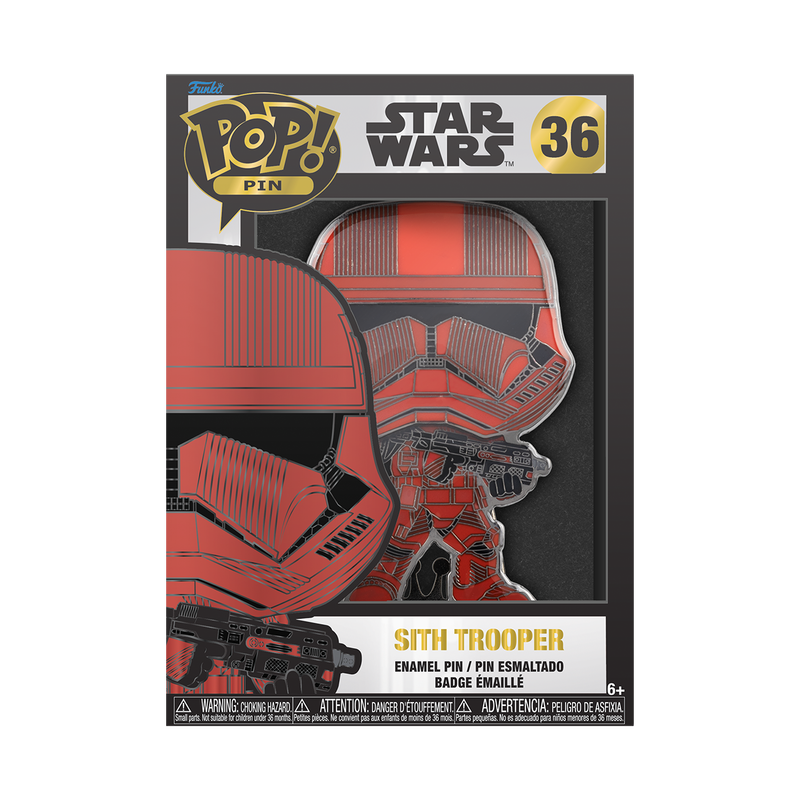 Funko Pop Pin: Star Wars: Sith Trooper Pin Esmaltado