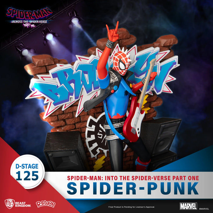 Beast Kingdom Diorama Stage: Marvel Spider-Man Across The Spider-Verse - Spider Punk DS-125