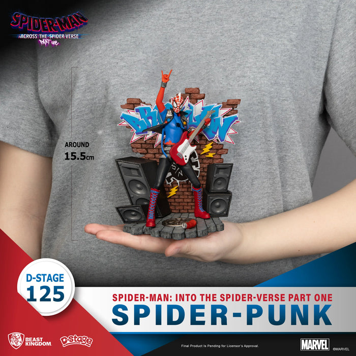 Beast Kingdom Diorama Stage: Marvel Spider-Man Across The Spider-Verse - Spider Punk DS-125