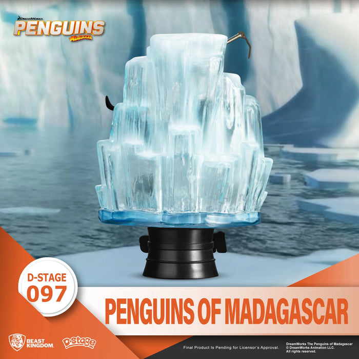 Beast Kingdom Diorama Stage: DreamWorks - Los Pinguinos De Madagascar DS-097-CB