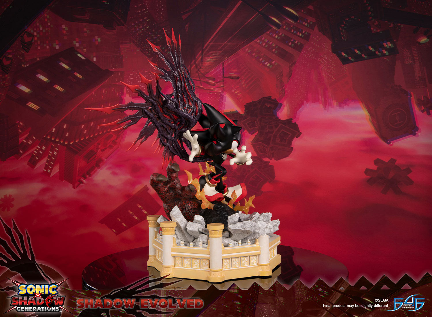 First 4 Figures: Sonic Shadow Generations - Shadow Evolved 22.8 Pulgadas