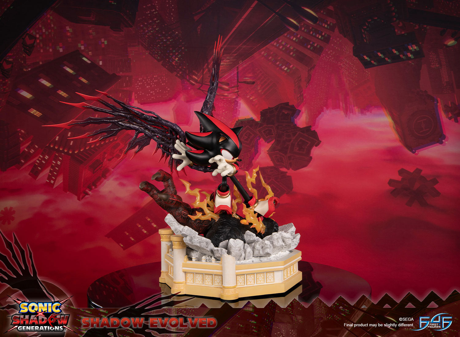 First 4 Figures: Sonic Shadow Generations - Shadow Evolved 22.8 Pulgadas