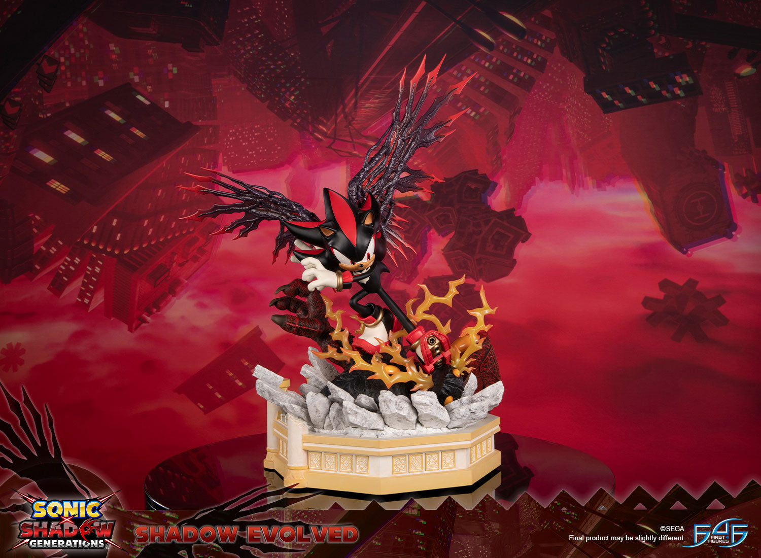 First 4 Figures: Sonic Shadow Generations - Shadow Evolved 22.8 Pulgadas