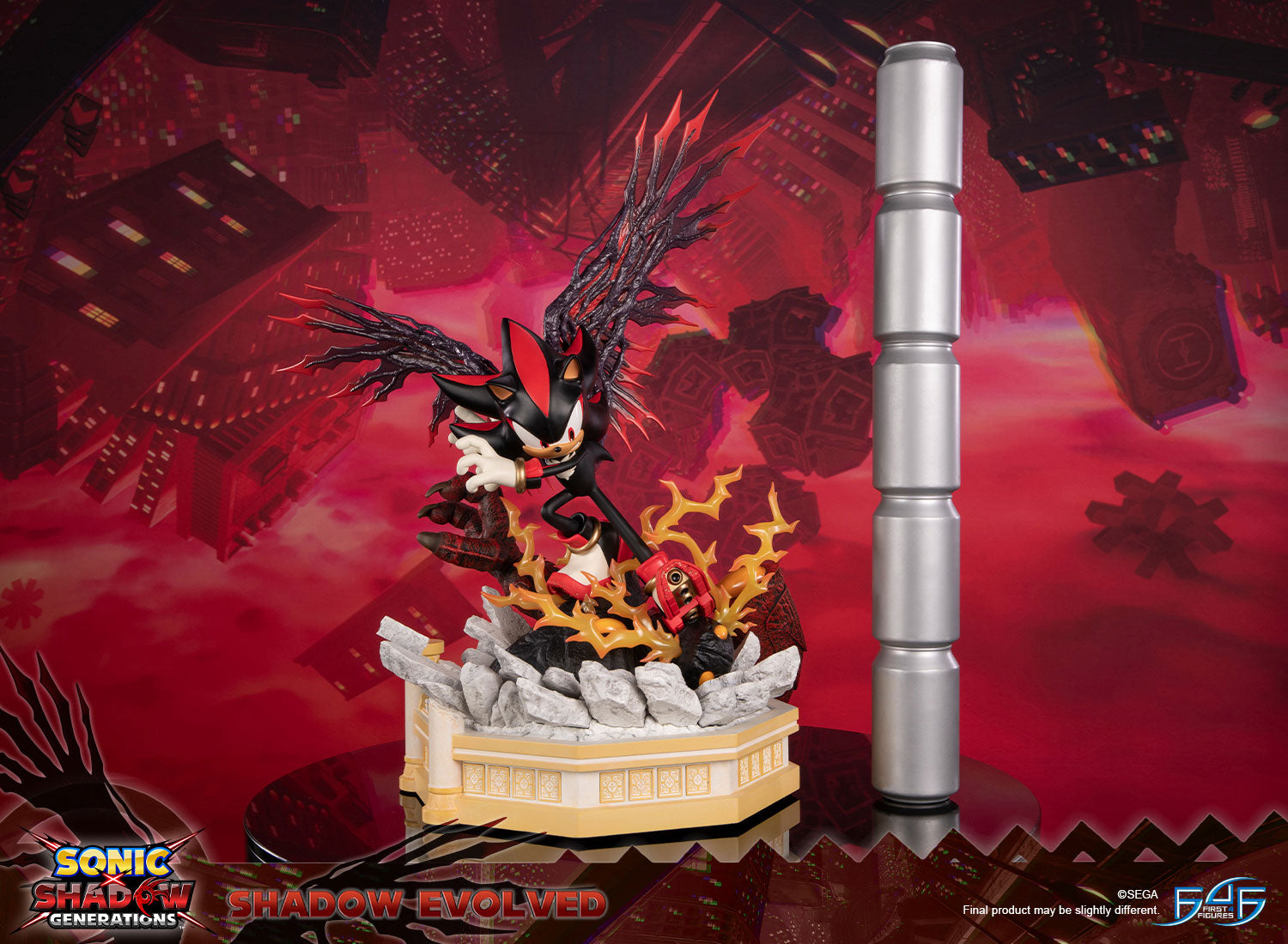 First 4 Figures: Sonic Shadow Generations - Shadow Evolved 22.8 Pulgadas