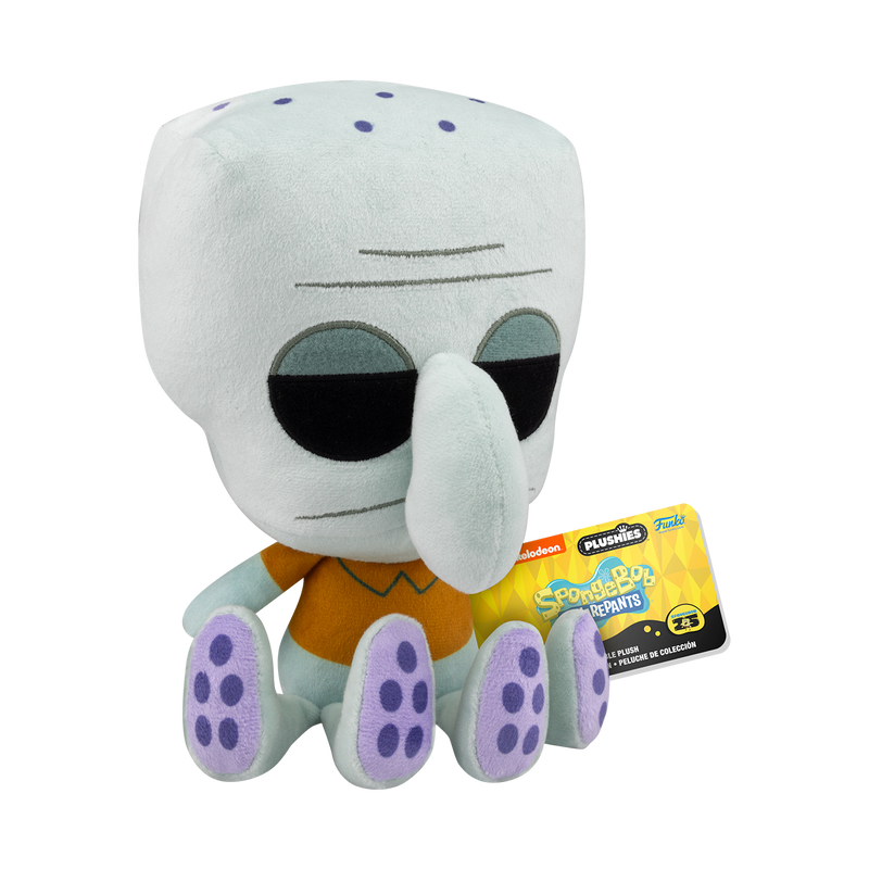 Funko Pop Plush: Bob Esponja 25 Aniversario - Calamardo Peluche 7 Pulgadas