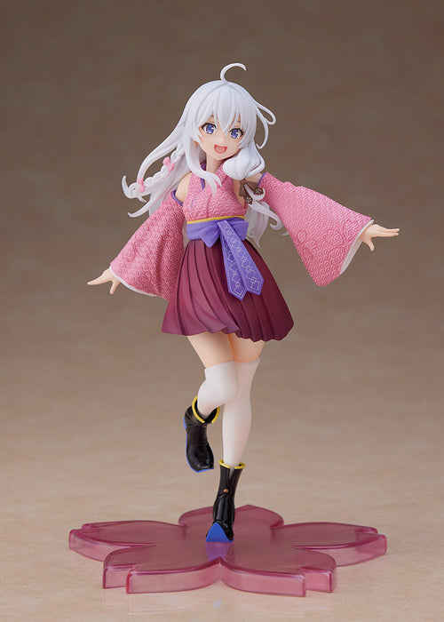 Taito Prize Figure: Wandering Witch The Journey Of Elaina - Elaina Sakura Kimono